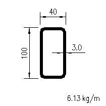 CFRHS 100x40x3,0