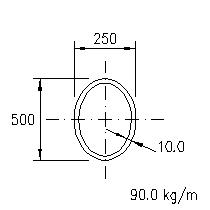 EHS 500x250x10,0