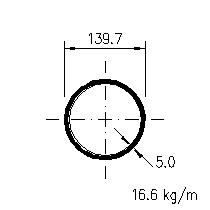 HFCHS 139,7x5,0
