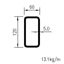 HFRHS 120x60x5,0