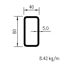 HFRHS 80x40x5,0
