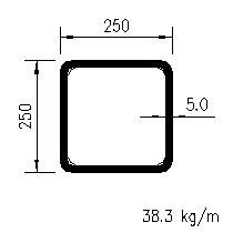 HFSHS 250x250x5,0